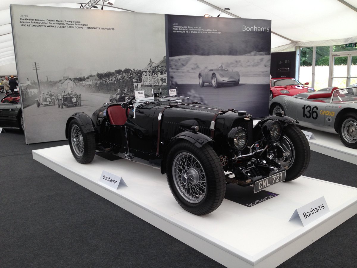bonhams1793's tweet photo. Outstanding cars are up for auction today at #BonhamsFOSSale! The sale begins with lot 1 10:30 BST @fosgoodwood today http://t.co/f2R38ax7lG