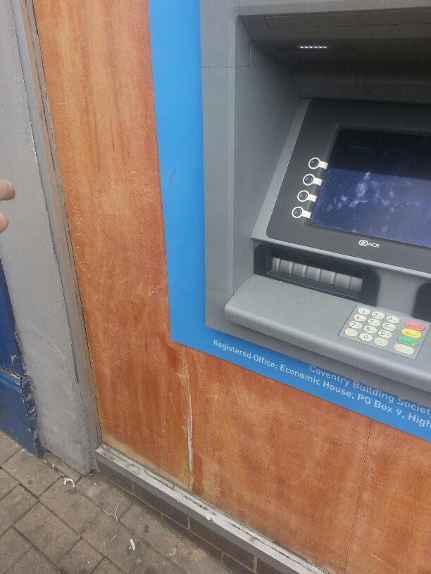 TheArrowGroupUK's tweet image. Arrow complete repair work to ATM wall for The Coventry Building Society #thecoventry #reactiverepairs