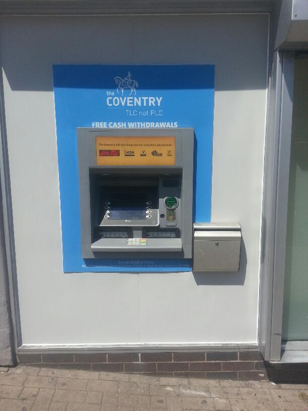 TheArrowGroupUK's tweet image. Arrow complete repair work to ATM wall for The Coventry Building Society #thecoventry #reactiverepairs