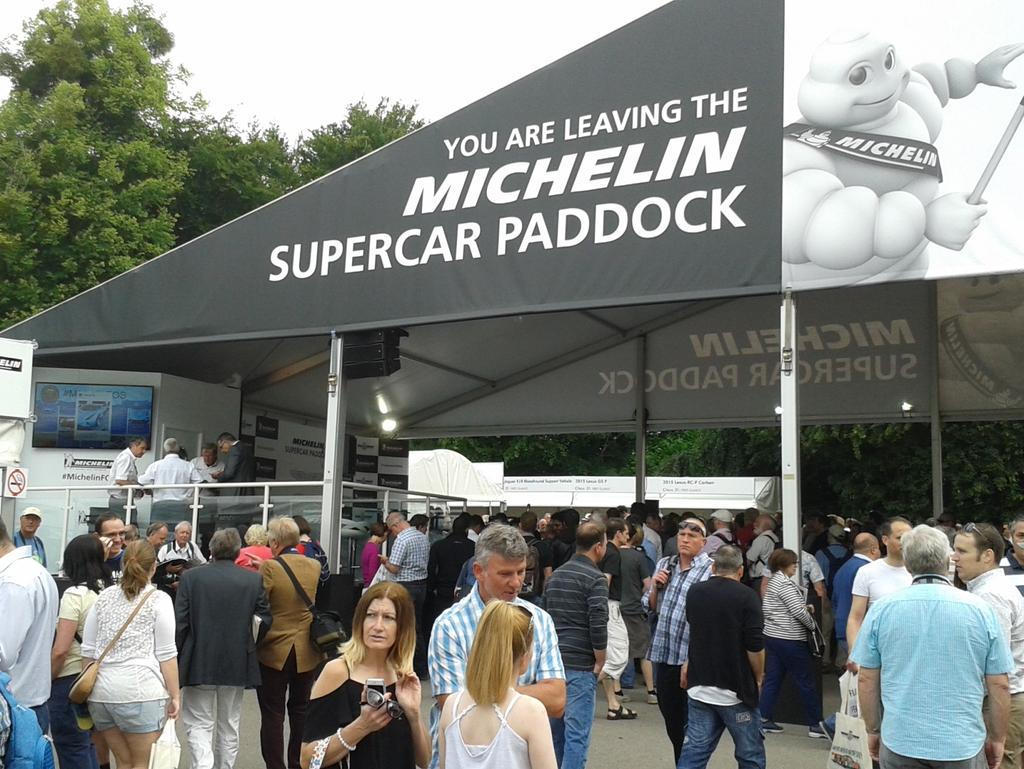 aasklov's tweet image. The place to be this morning...The Michelin Supercar Paddock at Goodwood FOS.