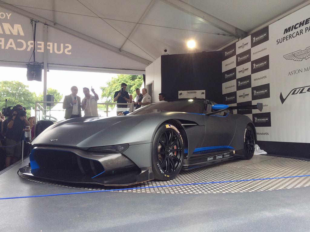 AstonMartinPR's tweet photo. It's here @fosgoodwood... #astonmartinfos #goodwoodfos #Vulcan http://t.co/so7uHQGQRu