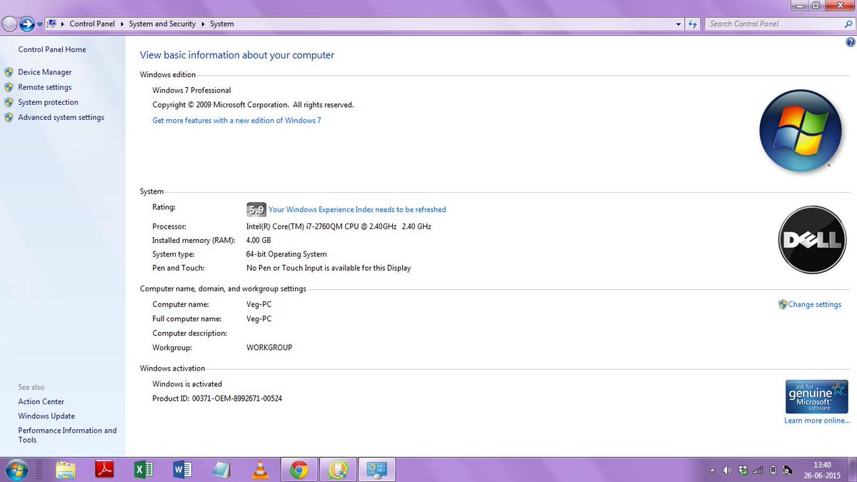 vegzie's tweet photo. @DellCares got my dell xps15 with 8gb ram repaired. now it shows only 4gb ram.is der a mistake?do i report d centre? http://t.co/CprYEWdECC