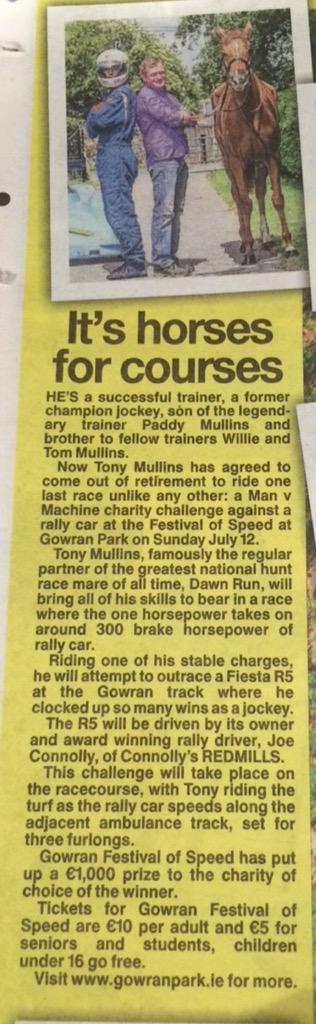 One horsepower against 300 brake horsepower: who will win?