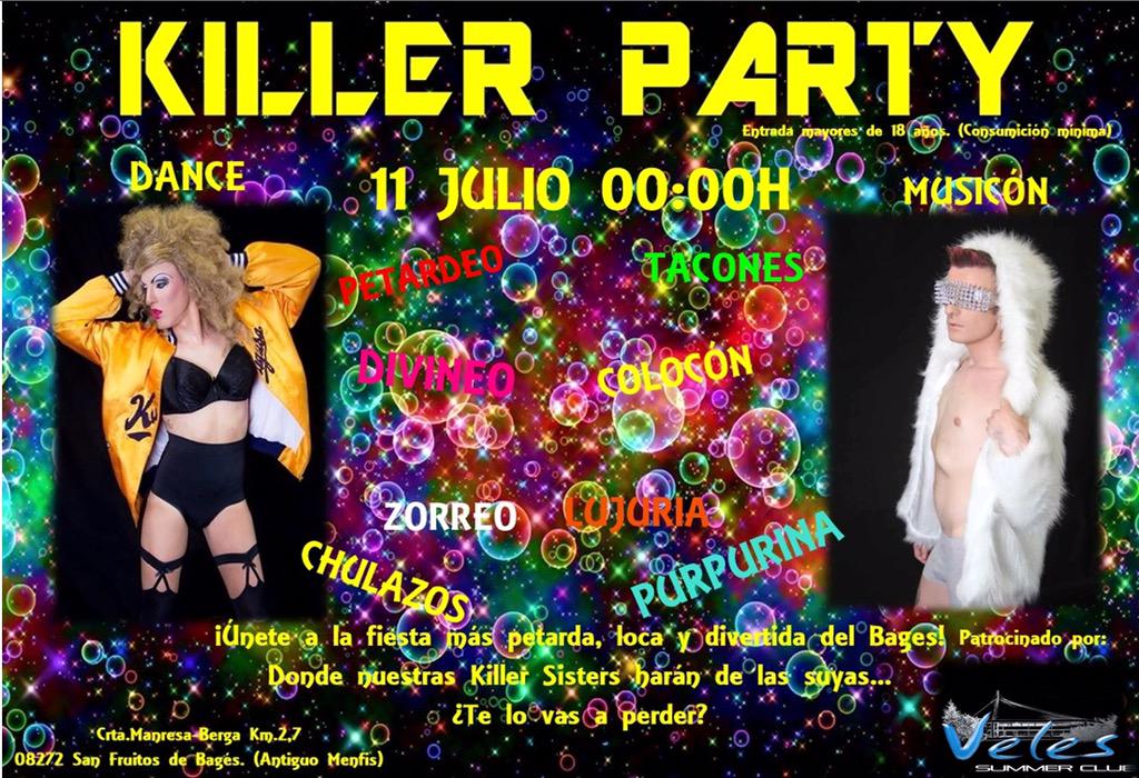 Omixo_rocks's tweet photo. Que divineo esto de que te hagan una fiesta, ¿no? Quedáis  todos invitados a la #KillerParty en @VelesSummerClub 😁☺️ http://t.co/jTYQOmyLTK