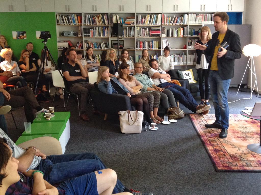 Just finished a great #cmmuc ! Thanks to Max Kratzer <a href="/frogdesign/">frog</a> <a href="/Mahlefitz/">Mahlefitz</a> &amp; to Elina Gathof for supporting us!
