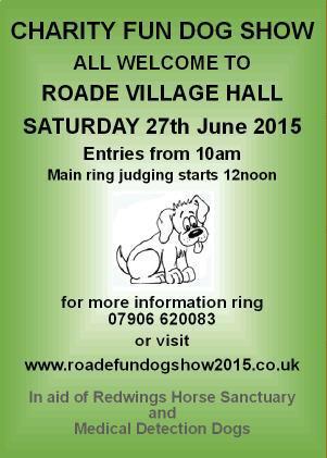 Lauren will be helping out at Roade's Charity Fun Dog Show tomorrow #tescointhecommunity #dogshow #charity