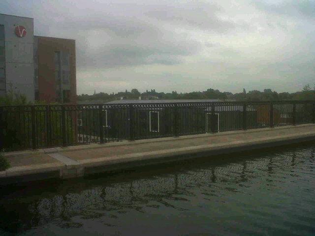 PocoD0c0's tweet image. After about 0.5mi we&apos;re on new aquaduct over a trunk road south of the University