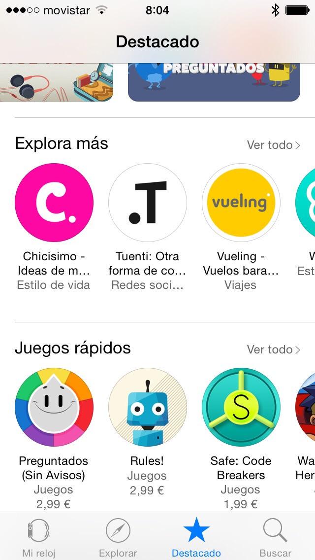 BigGamesBCN's tweet image. Nice featuring from Apple Watch Store. @safethegame next to other great games like @Preguntados_app or @rulesthegame