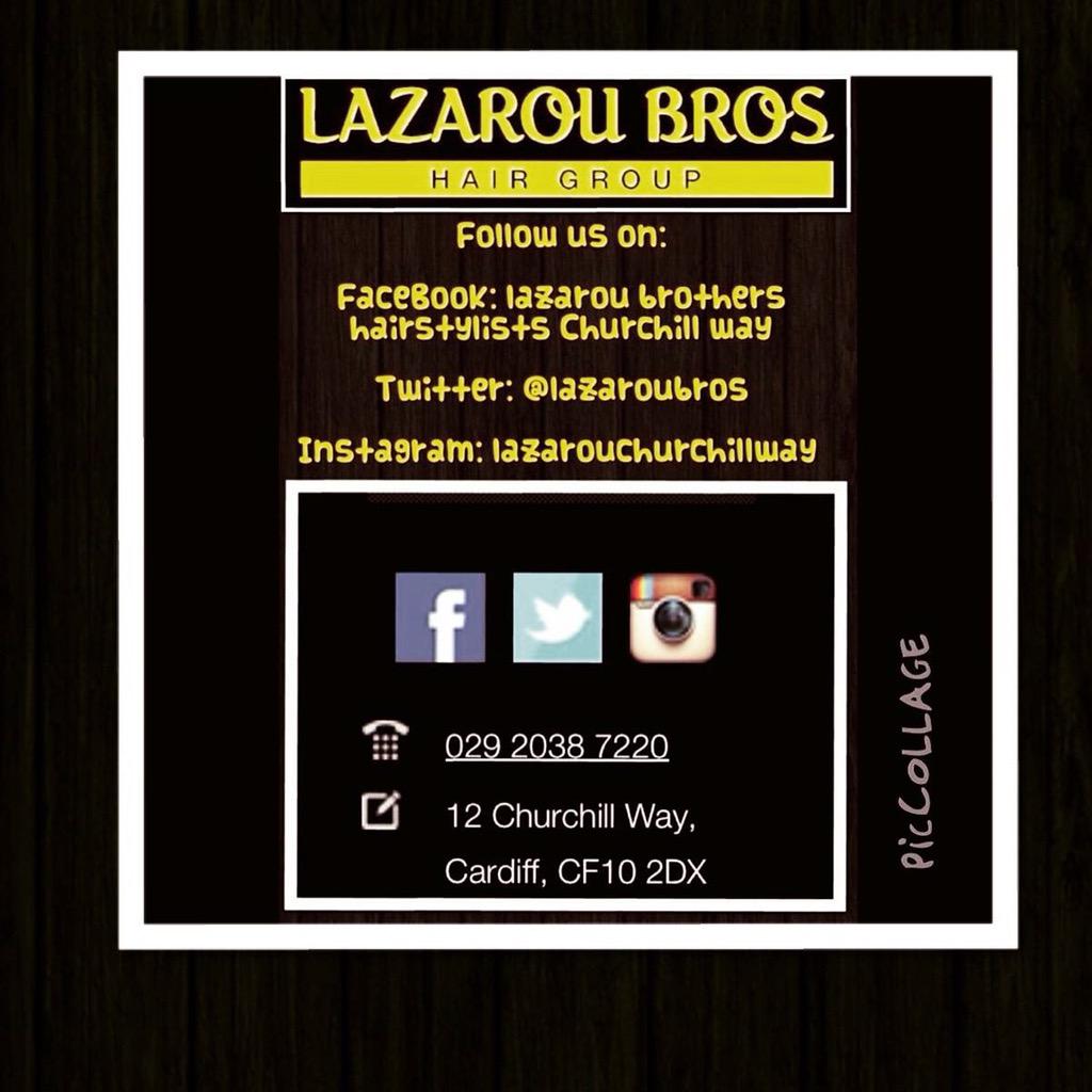 LazarouBros's tweet photo. http://t.co/OkyCFUZ6gL #lazarou #ladies #mens #family #barber #barberlife #lazaroucitycentre #cardiff #familybusiness http://t.co/GESnV2V5m1