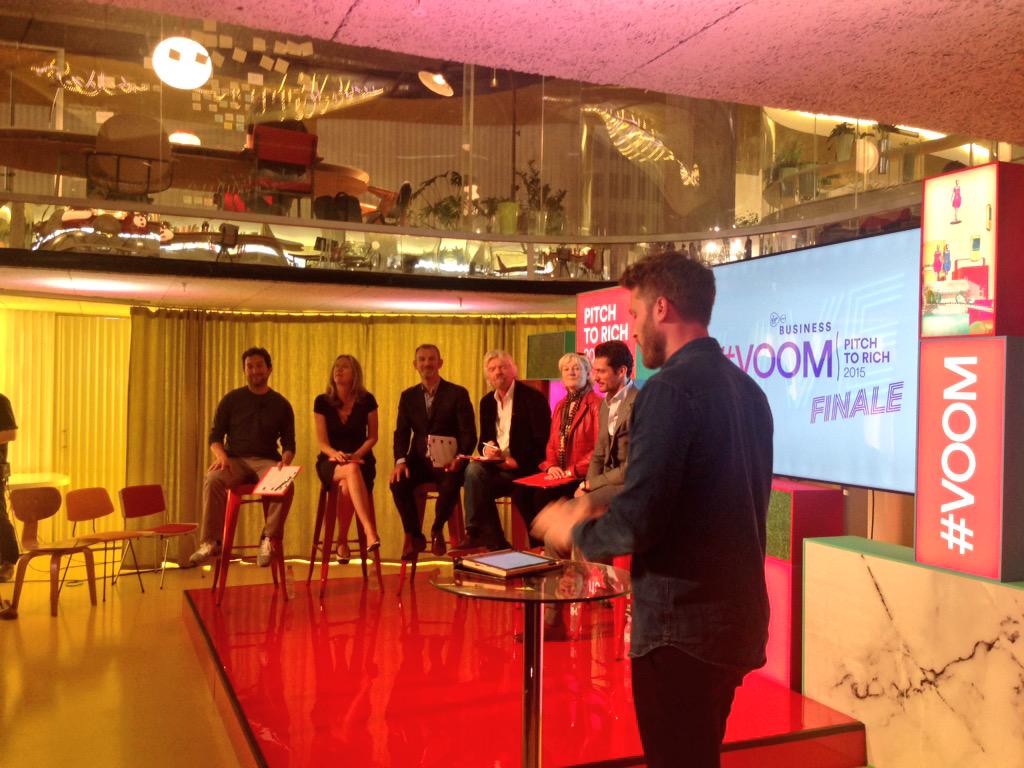 SECONDHOME_IO's tweet photo. Pitches are about to begin. #pitchtorich #VOOM http://t.co/u4DZ60diXc