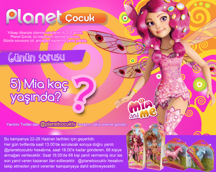 GÜNÜN SORUSU: Mia kaç yaşında?