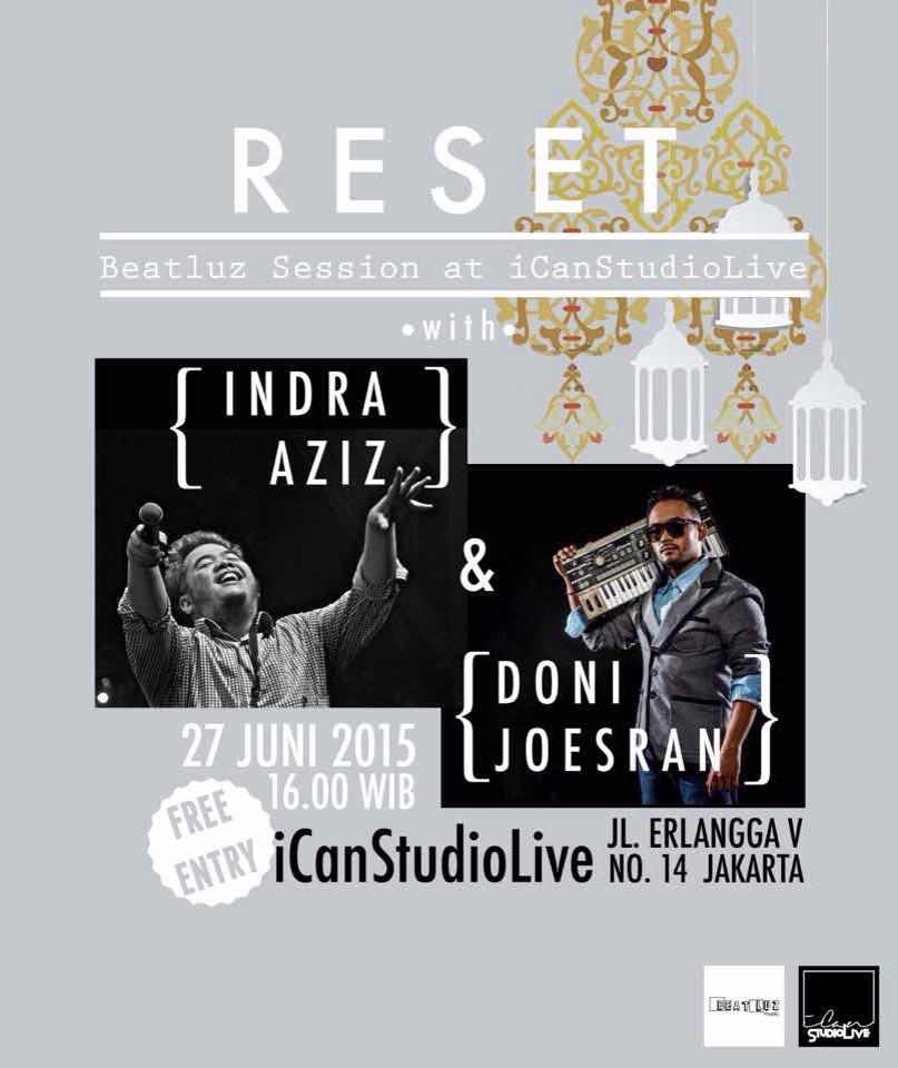 Yuk bsk ngabuburit brg saya, <a href="/IndraAziz/">Indra Aziz 🦊</a> <a href="/donijoesran/">Doni Joesran</a> <a href="/teddyadhitya/">Teddy Adhitya</a> di <a href="/iCanStudioLive/">iCanStudioLive iCSL</a> Erlangga V no 14, JakSel. FREE