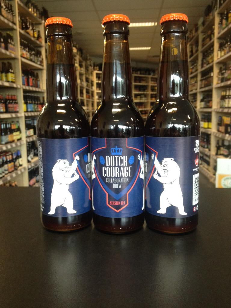 Net nieuw binnen beperkte oplage Collaboration Brew #kleine beer lemmer Rock City Beers Amersfoort Session IPA