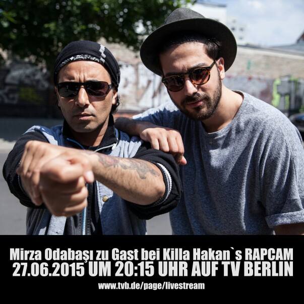 Killa_Hakan_36's tweet photo. Jeden Samstag 20:15 auf TV Berlin mit Killa Hakan diese Woche "Mirza Odabaşı" #rapcam
her cumartesi 20:15 TV Berlinde http://t.co/6FbnzuexZz