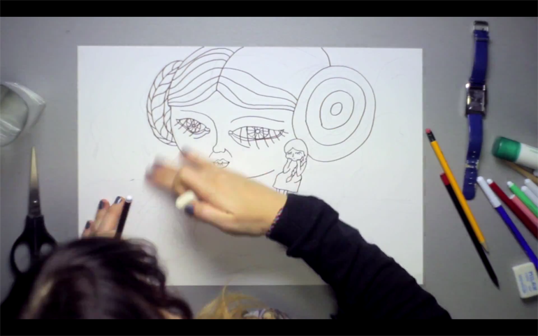 Together with @GI_Riga we looked over the shoulders of 10 Latvian and German artists! goethe.de/ins/lv/de/kul/…