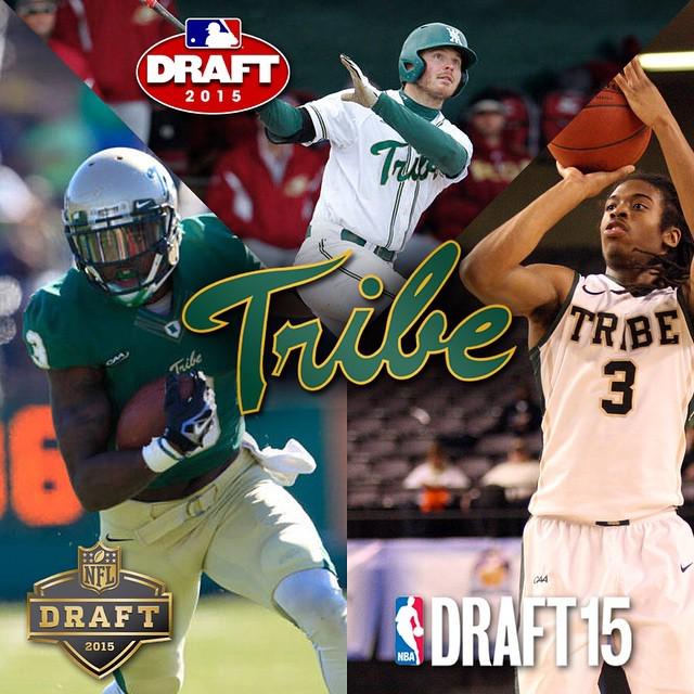 TribeAthletics's tweet photo. W&amp;M is the only school outside the Power 5 to have a player drafted in all 3 major sports … http://t.co/Bf3KFoJIeQ http://t.co/UQ64sPvQMd