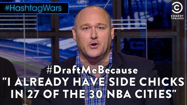 midnight's tweet photo. Watch our panel get picked in Round 1 of #DraftMeBecause, EXTENDED & UNCENSORED style: http://t.co/H7bVy4JwAM http://t.co/qBA54XKTAl