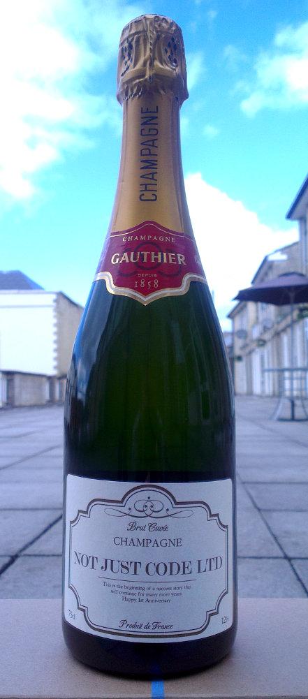 NotJustCode's tweet photo. Wow, it’s been a year already! Thanks to everyone who’s helped us get here. Cheers! http://t.co/zTSMC7Ok2a