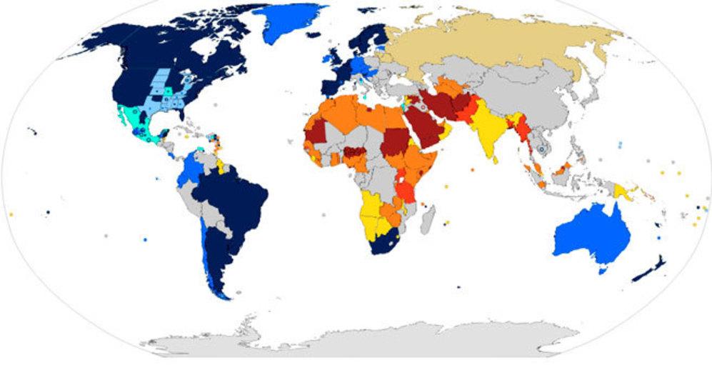 elmundoes's tweet photo. El nuevo mapa del matrimonio homosexual en el mundo, ahora con EEUU http://t.co/M0fo3y3DoZ #LoveWins http://t.co/UPgD0TYDxQ