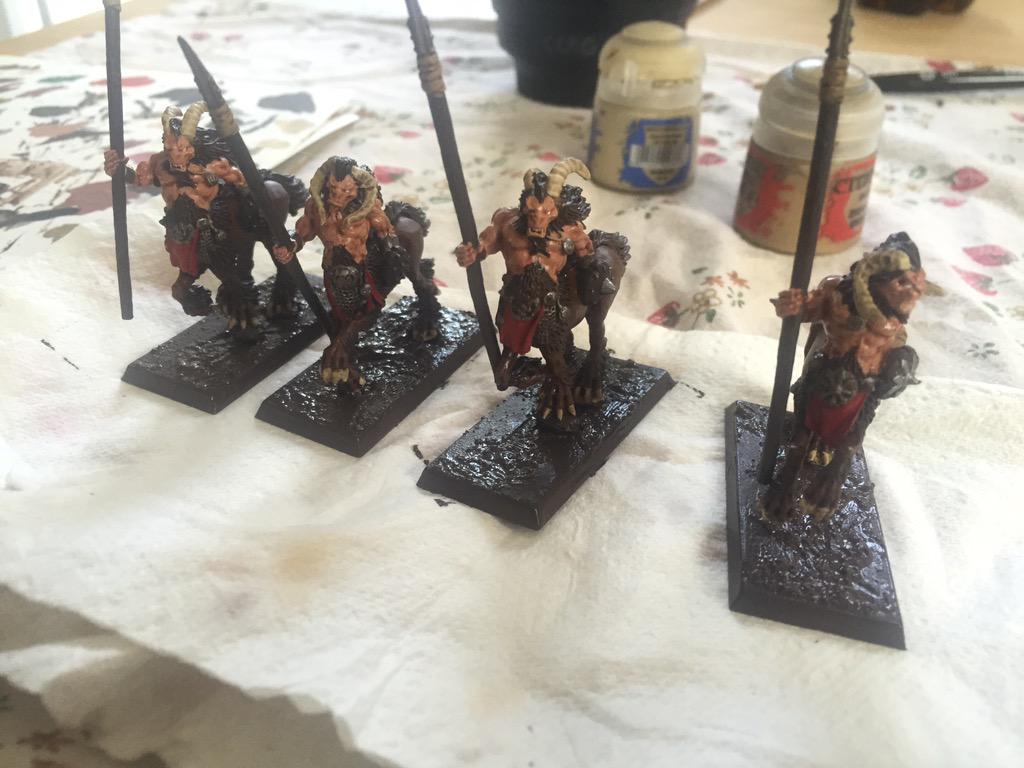 mojgorox's tweet photo. #beastmen #centigor What do you think #warmongers ? #wip #screw9thed http://t.co/GemZ0nHgyH