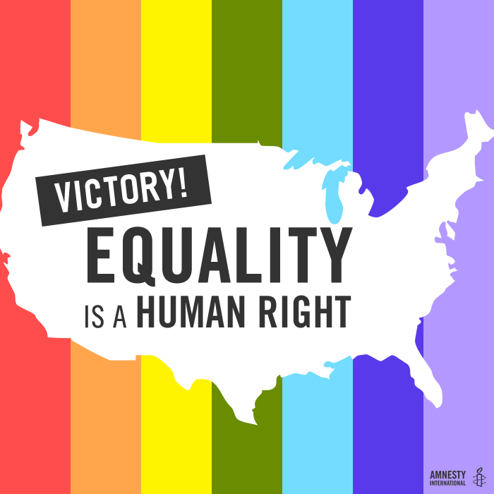AmnestyNow's tweet photo. US Supreme Court rules in favor of marriage equality in all 50 states! #SCOTUSMarriage  http://t.co/4zdjz4RQEM http://t.co/jpyR1ICbFh