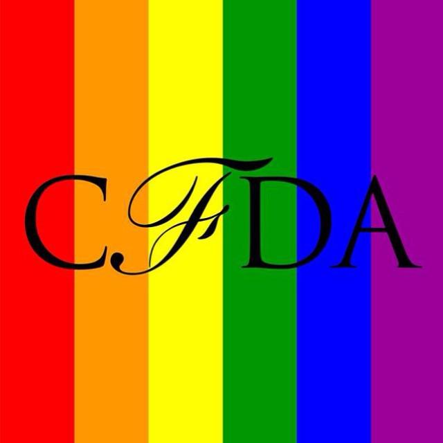 CFDA's tweet image. Following the historic SCOTUS decision, the fashion world went wild with colorful bursts of pride. See the top post…