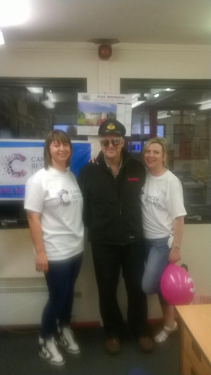 grangemouth1's tweet photo. Thanks to our "trio of superstars" Holywood or not, raised £201.00, no calling customers, a great effort, thanks all http://t.co/NFwn7O62cE