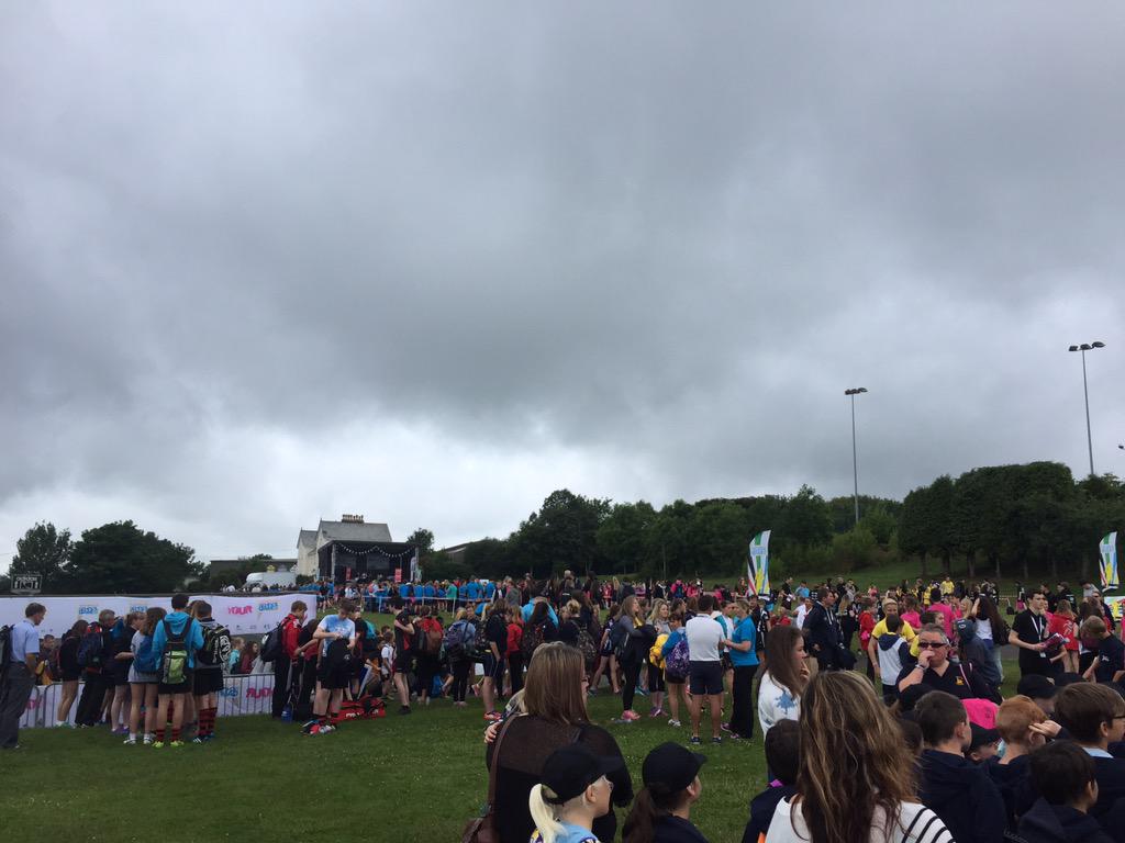 neileddy's tweet photo. Opening ceremony this morning #2015CSG #competition #3000pupils http://t.co/UH3zw3UhEX