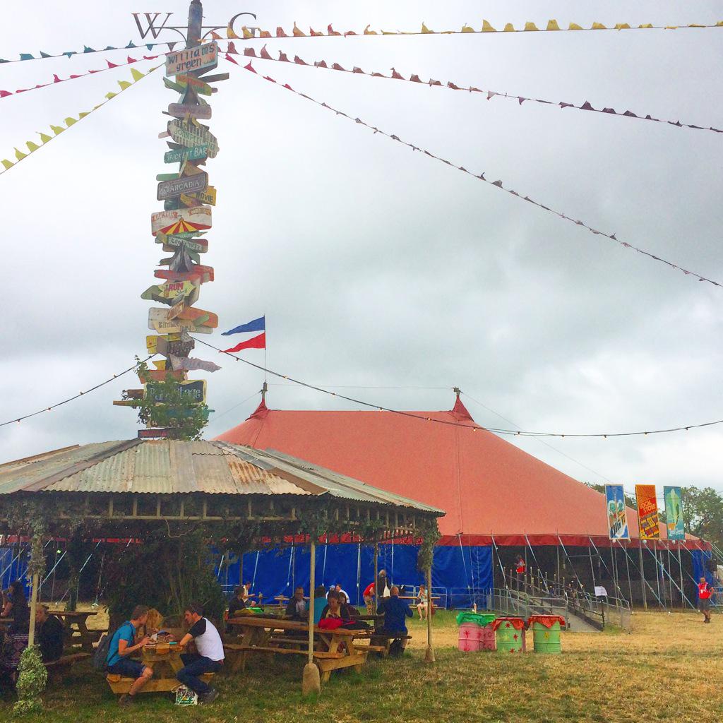 bastille's tweet photo. So happy to be back at Glastonbury! We play 13.30 at William's Green if anybody's about and fancies popping down. http://t.co/lsxmPmuabl