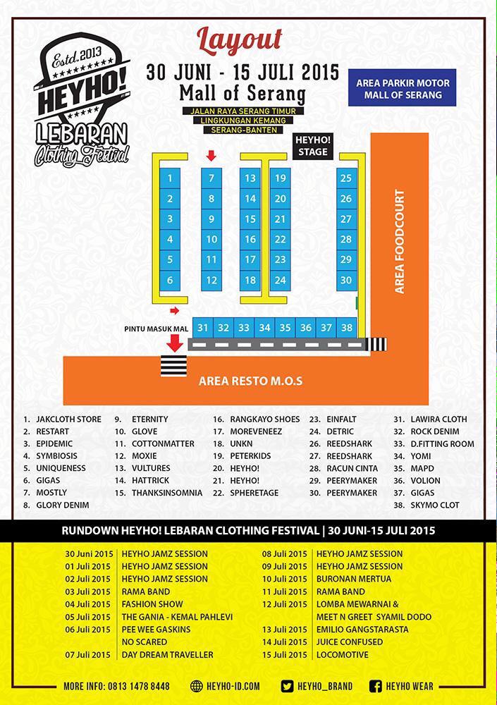 Serang, kita hadir di mall of serang 30 juni - 15 juli 2015. Selamat berbelanja.