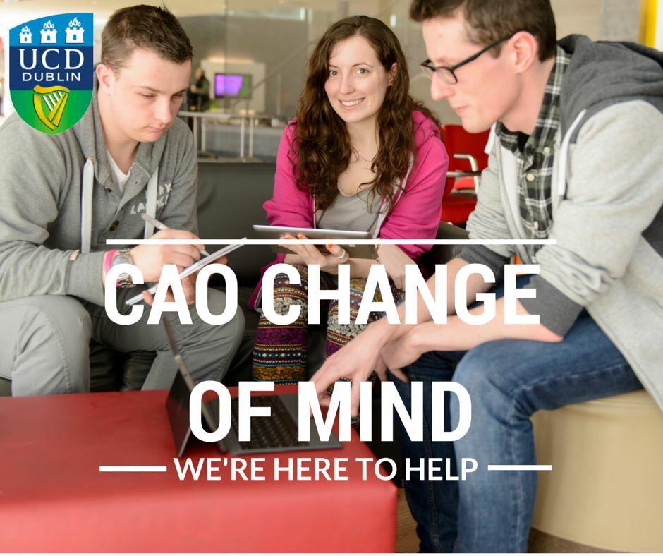 askUCD's tweet photo. Do you have a #CAO Change of Mind Query? You can call us on 01 7161533 #UCD #AskUCD #HelloUCD http://t.co/WvQLCAgHz9