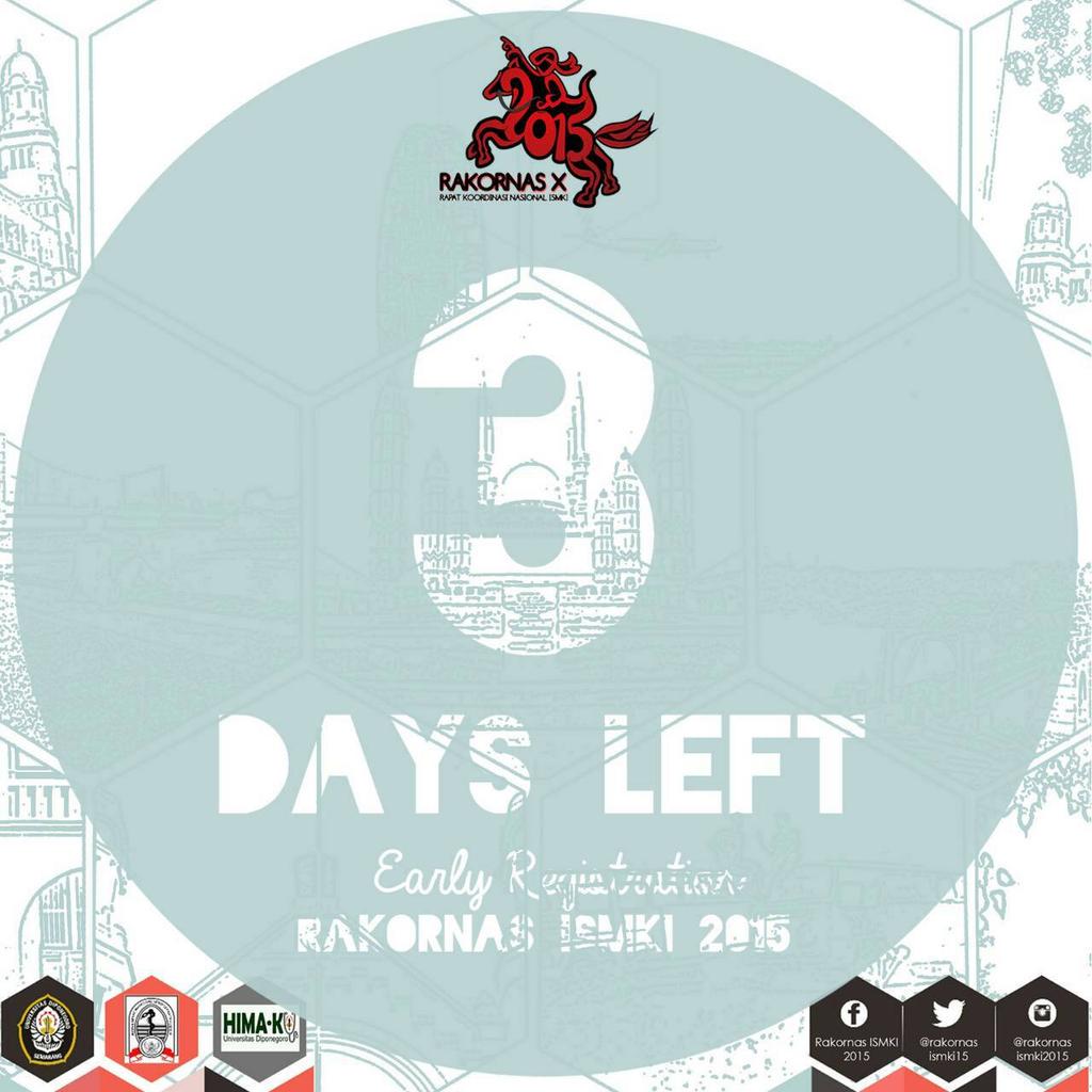 @SMFKUSR Hai calon dokter ;)
Buruan daftar menjadi Peserta RaKorNas ke-10 ISMKI!! Tempatnya di Semarang lho ^^