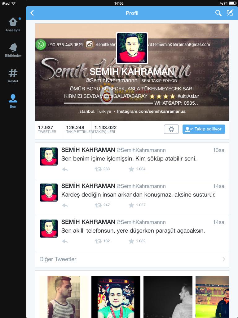 İnanmıcaksınız ama semih abi beni takip ediyo alın size kanıt fotom  nasıl popi oldum işte abiniz coo dan oğrenin hdh