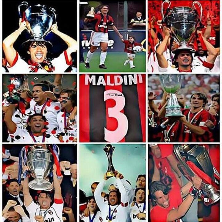 RT\" Happy birthday, Legend! Paolo Maldini 47 tahun. 