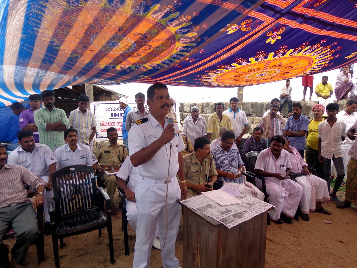 A #CoastalSecurity Awareness Campaign was held by #SouthernNavalCommand in #Malappuram district on 25-26 Jun 15.