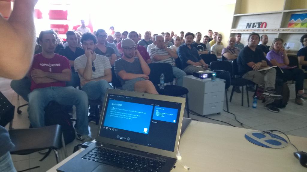 bernabei's tweet image. #OpenNet @DotNetUmbria partito. Grandissima risposta di pubblico!!!