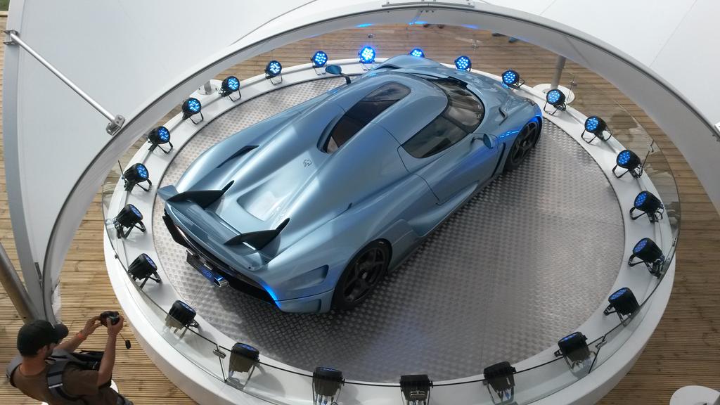 koenigsegg's tweet image. At the @MichelinTyres stand #goodwood #fos