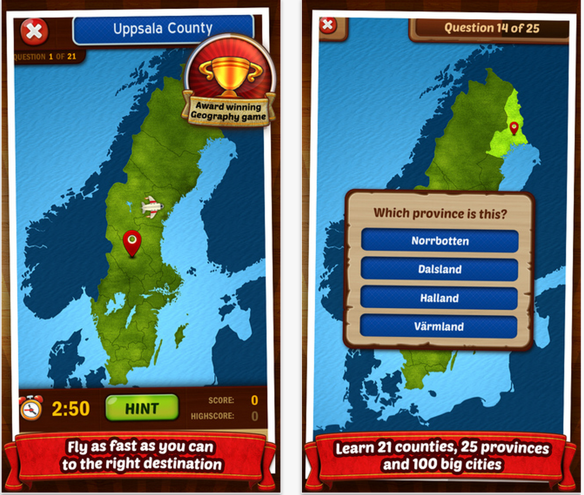 AppsEdTech's tweet image. GeoFlight Sweden - Educational geography game app by @TopoMonkey 
 ow.ly/OHIWt #AppFriday