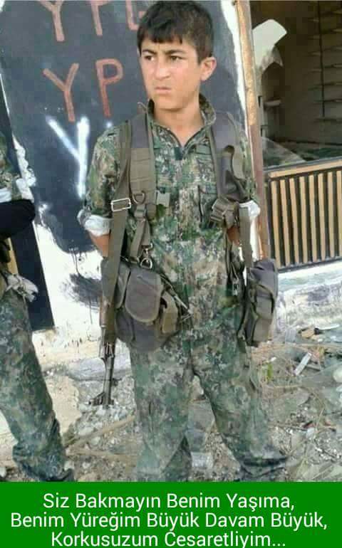 EminDalga's tweet photo. Ey Şerwané çûk, tu zarokek çarde(14) sali,xuyadıki mina Kehramaneki!!#KobanedeKatliamVar Buna Sessiz Kalma!!!!!!!!!!! http://t.co/nJ6kkNw9uy