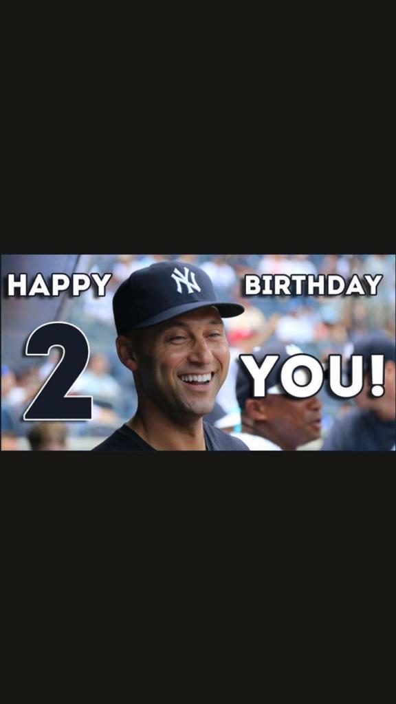 REmessage to wish Yankee legend Derek Jeter a happy birthday! 