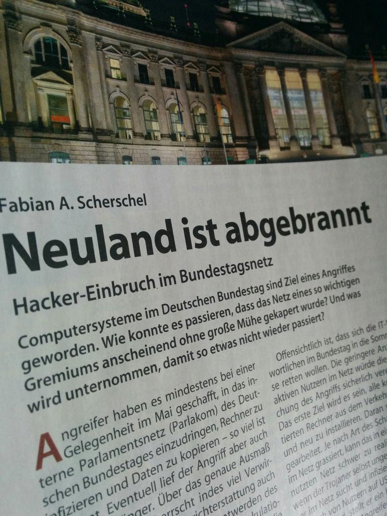 fabsh's tweet photo. Morgen in c't 15/15, S. 44: Meine Analyse zum Bundestagshack. http://t.co/BWQZENpWBm