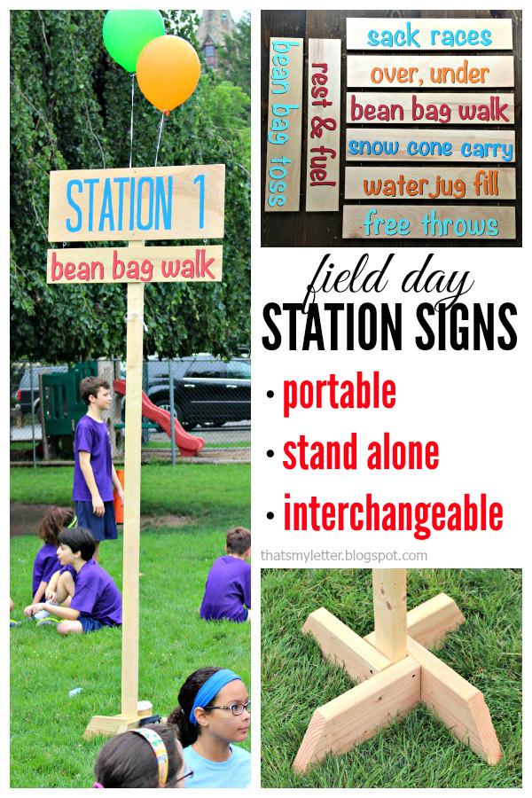 Self Standing Station Signs - Jaime Costiglio