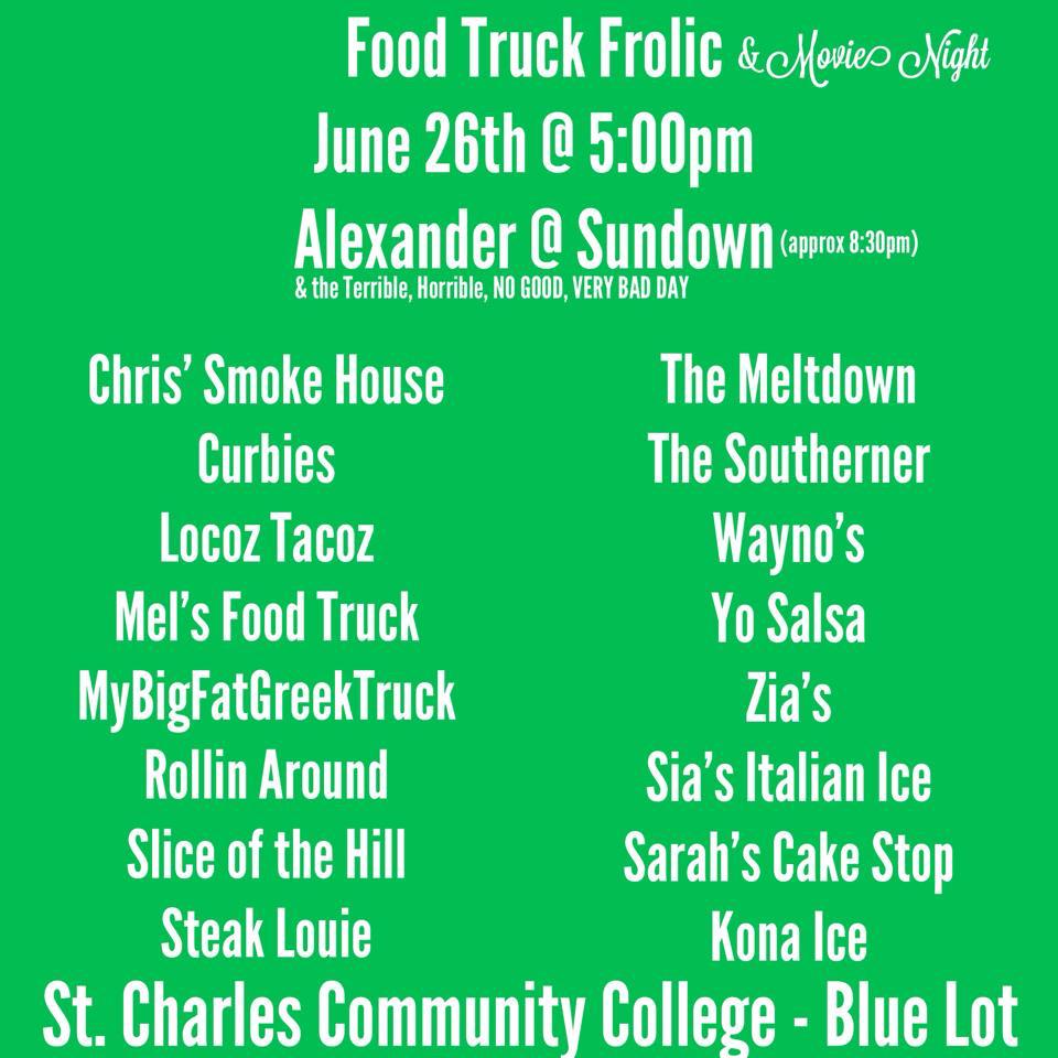 FirstCommSTL's tweet image. 🚚#FoodTruckFrolic is tonight! goo.gl/sCJ6Jv  #FoodTruck @SCC_StCharlesCC #StCharles