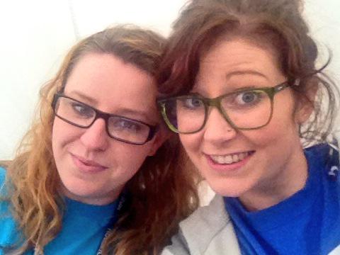 Open day dream team Charly (children's nurse) and Emily (mental health nurse) <a href="/UniofNottingham/">Uni of Nottingham #WeAreUoN</a> <a href="/UoN_SHS/">UoN Health Sciences</a> #uonopenday