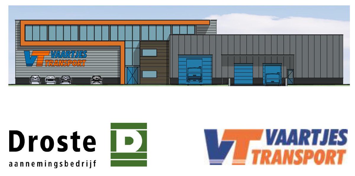 Volop in voorbereiding met de uitbreiding van de bedrijfshal Vaartjes Transport in Hengelo.
bedrijfshal.nl