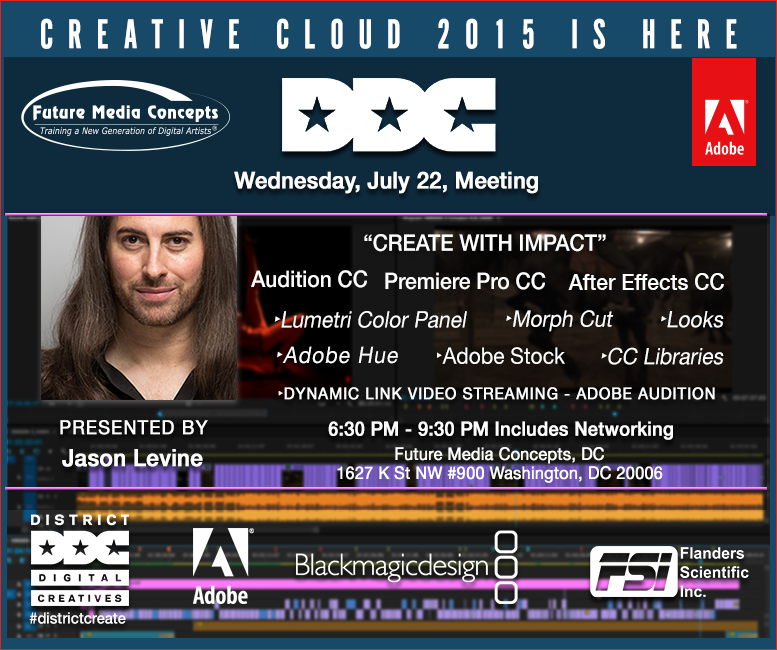districtcreate's tweet image. 7/22 See how #CreativeCloud is allowing #DMV Creatives to #CreateWithImpact Pres By @Beatleja… discre.co/1eM09Di