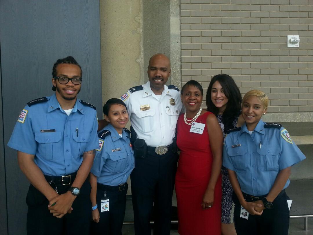 MPDCadetCorps's tweet photo. Cadets at the 10th anuaul Police Foundation Law Enforcement Award Ceremony. http://t.co/PlyYQDSlE6