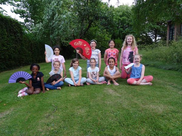 #100HappyDays - Day 79 - happy Thai Chi girls with Sister Gill - #happydays #inspiringgirls