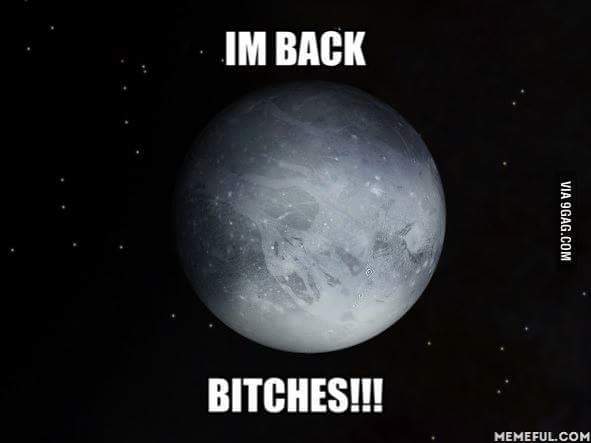 CelinaBarajas1's tweet image. Planet Pluto is in da house!!! #Pluto #planets #plutoisback
