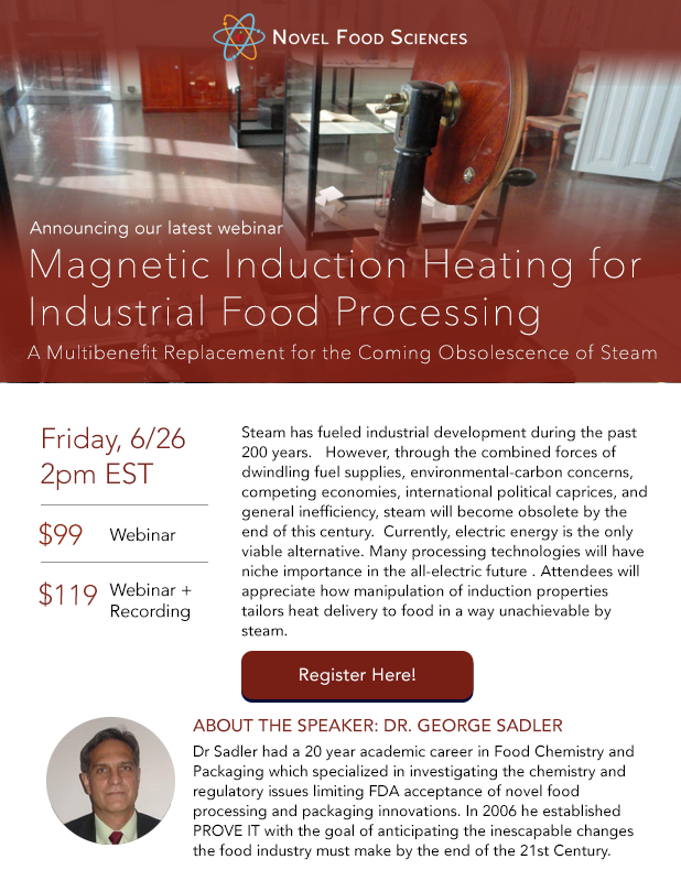 LAST CHANCE! Webinar TODAY 2PM: New technology for heating foods: super fast and effective novelfoodsciences.com/webinars/magne…